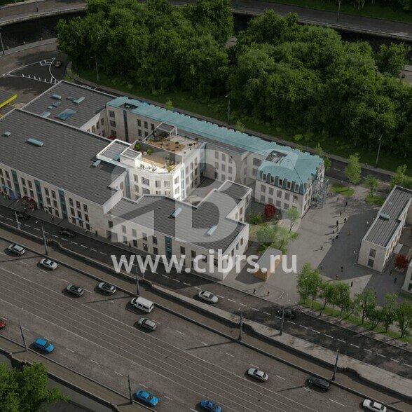 Административное здание Наставнический пер. 13-15с1 на площади Рогожская Застава