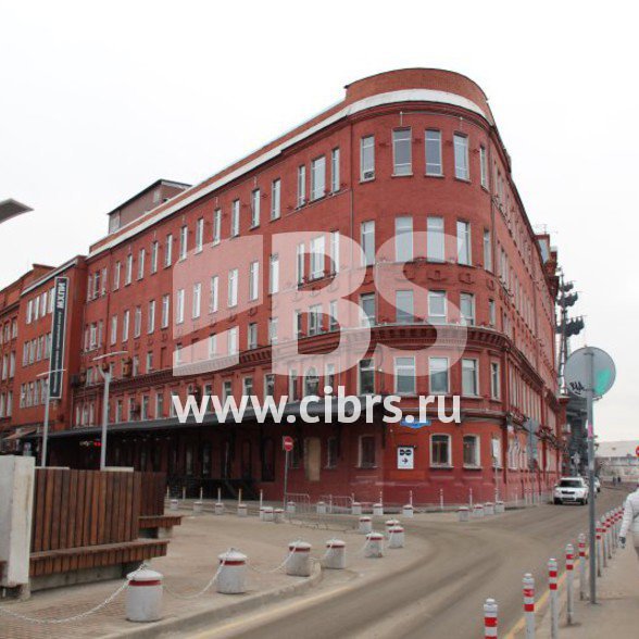 Бизнес-центр Красный Октябрь фасад,вид здания сзади