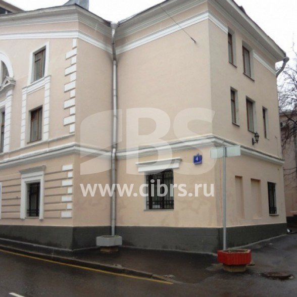 Аренда офиса в переулке Турчанинова в здании Барыковски 4с2
