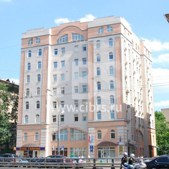 Административное здание Проспект Мира 104 в переулке Кулакова