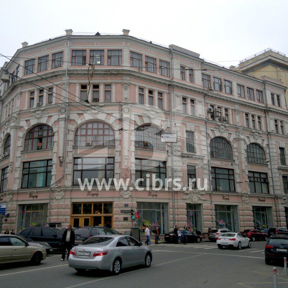 Административное здание Мясницкая 8 на площади Васильцовский спуск