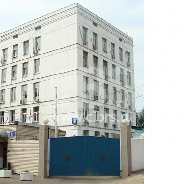 Административное здание Электродная 12 на 1-ой Фрезерной улице