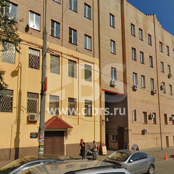 Административное здание 3-й Сыромятнический 3 в Малом Полуярославском переулке