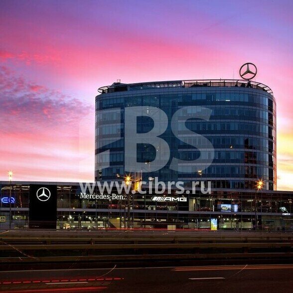 Бизнес-центр Mercedes-Benz Plaza на 12-й километр Московской Кольцевой Автодороги