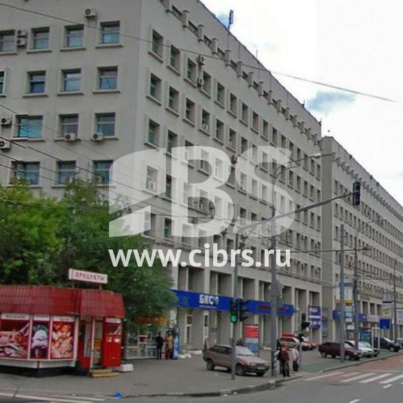Бизнес-центр Проспект Мира 69 фасад здания