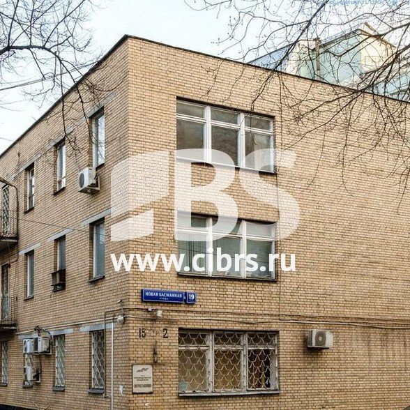 Административное здание Новая Басманная 19 на улице Александра Лукьянова