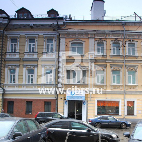 Административное здание Мясницкая 32с1 вид с улицы