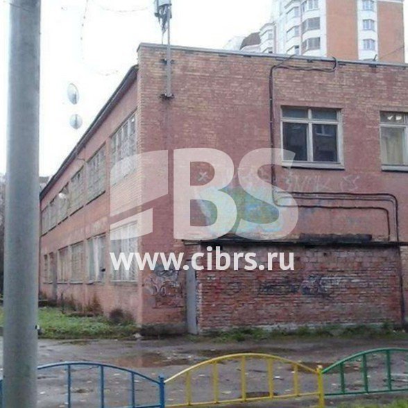 Административное здание Краснодонская 19к2 вид здания сзади