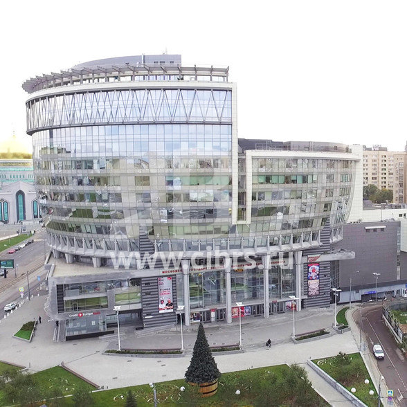 Бизнес-центр Даймонд Холл фасад с Олимпийского проспекта