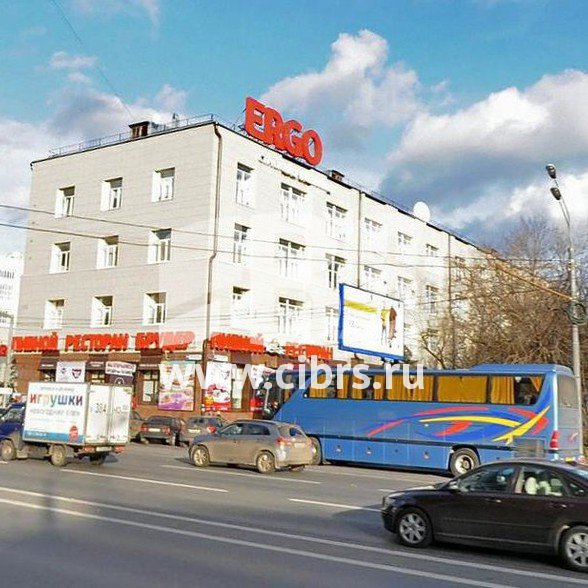 Административное здание На Бутырской вид с улицы
