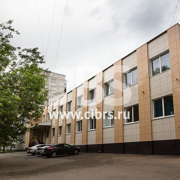 Административное здание Даниловская 4А фасад здания